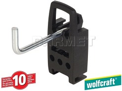 Haki z pojedynczym uchwytem o długości 50 mm - 5 sztuk - WOLFCRAFT (WF6093000)