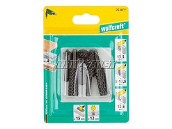 Zestaw tarników trzpieniowych do drewna - WOLFCRAFT 2540000
