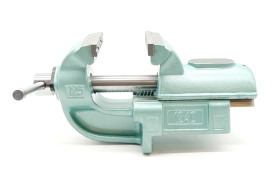 Imadło ślusarskie 125 mm z prowadzeniem pryzmowym typ 1240-125 - BISON