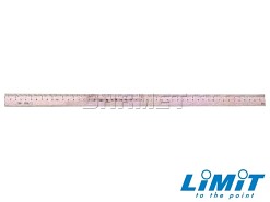 Warsztatowy przymiar stalowy; 500 mm- Limit (2706-0102)