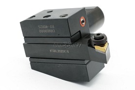 Uchwyt narzędziowy VDI 20 typ B1 | poprzeczny prawy | do noży tokarskich 16 mm - Darmet