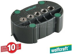 Przenośna przystawka wspomagająca wiercenie Accumobil, wymiary: 117 x 33 x 66 mm - WOLFCRAFT WF4685000
