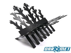 Stojak na drewno kominkowe | profil: V | blacha 3,0 mm - DARMET