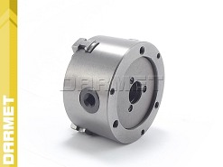 Uchwyt tokarski samocentrujący, żeliwny, 3 - szczękowy: 100MM - (DK11 - 100)