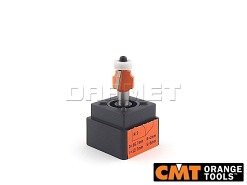 Frez zaokrąglający R2 do drewna z łożyskiem dolnym | 16,7 x 12,7 x 8 mm - CMT (938.167.11)