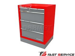 Szafka warsztatowa stojąca z szufladami - FASTSERVICE (T-18)