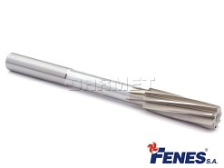 Rozwiertak maszynowy wykańczak trzpieniowy z chwytem walcowym, DIN212-D HSS-E - 14 mm - FENES 0641-413-201-625