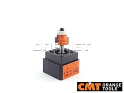 Frez zaokrąglający R3 do drewna z łożyskiem dolnym | 18,7 x 12,7 x 6 mm - CMT (738.187.11)