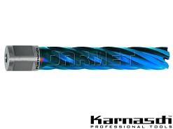 Wiertło koronowe z chwytem Weldon 3/4" | Blue-Line - 24 mm x 80 mm - KARNASCH (20.1285)