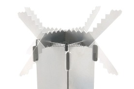 Mini piecyk kominek rakietowy survivalowy | kuchenka turystyczna do bushcraftu | z pokrowcem - DARMET