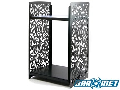 Stojak na drewno kominkowe | 46 x 35 x 74  cm | blacha 2,5 mm - DARMET