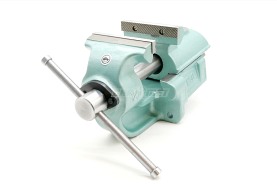 Imadło ślusarskie 125 mm z prowadzeniem pryzmowym typ 1240-125 - BISON