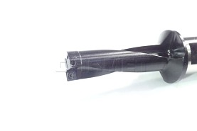 Wiertło składane 18 mm 3xD na płytki wieloostrzowe SOLT | chwyt walcowy 25 mm | chłodzenie wewnętrzne - PAFANA (SD-18-3D-W25-SOLT06)