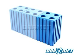 Stojak na narzędzia z chwytem walcowym | 12 mm | kolor niebieski (2006)