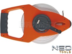 Taśma miernicza z przesuniętym punktem „0”, długość 50M - NEO TOOLS (68-050)