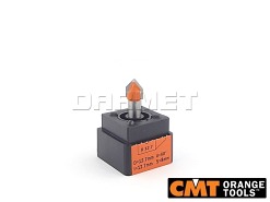 Frez bruzdujący, stożkowy 90° do drewna | 12,7 x 12,7 x 8 mm - CMT (915.127.11)