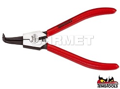 Szczypce wygięte do pierścieni osadczych zewnętrznych MB473-7, do pierścieni: 19-60MM - TENGTOOLS (3502-0205)