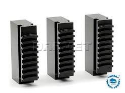 Szczęki jednolite miękkie 250 mm SJM | Komplet 3 szt. | do uchwytów 32**, 35**, 3-szczękowych - BISON-BIAL (398536050600)