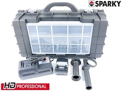 Zestaw combo: udarowa wiertarko-wkrętarka BUR2 18Li + szlifierka kątowa M 18Li - SPARKY (BUR218LI+M18LI)