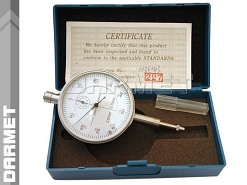 Czujnik zegarowy udarowy | zakres 0 - 10 mm / 0,01 mm - DARMET 512D-063