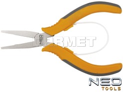 Szczypce precyzyjne płaskie, długość: 130MM - NEO TOOLS (01-105)