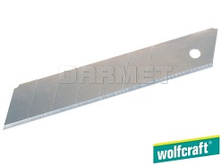 Profesjonalne ostrza odłamywane, 7 segmentów, 25 x 0,7 mm - 5 sztuk - WOLFCRAFT WF4127000