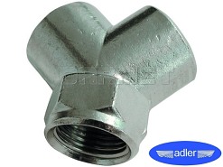 Rozdzielacz potrójny z gwintem wewnętrznym 1/4" - ADLER (0135.93)