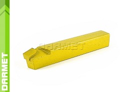 Nóż tokarski prosty lewy NNZb ISO1 | 12x12 mm | U10 (M10) do stali nierdzewnej | DIN 4971
