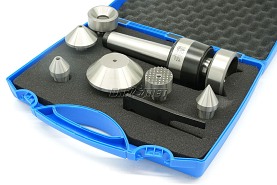 Kieł tokarski obrotowy standardowy z końcówkami wymiennymi - komplet - Morse MK6 - ZM KOLNO (Typ 8832-KPL)