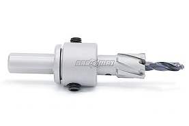 Otwornica do metalu 16,5 mm z węglikiem spiekanym | POWER-MAX 30 HEAVY-DUTY z akcesoriami - KARNASCH 20.1130.0165