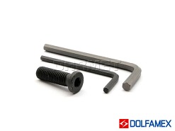 Frez składany nasadzany 63 mm czołowy | 4-ostrzowy - 220.27 - 063 - DOLFAMEX