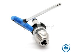 Trzpień z uchwytem wiertarskim kluczykowym ISO40; 1-13 mm | Typ 7662 - ZM KOLNO 0642-176-620-204