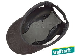Czapka ochronna z wewnętrznym wzmocnieniem, zgodnie z DIN EN 812:2002 - WOLFCRAFT WF4858000