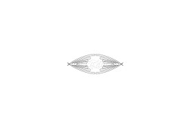 Szablon do rzeźbienia w drewnie | 190 x 65 mm | 2 sztuki | CMT (RCS-507)