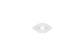 Szablon do rzeźbienia w drewnie | 250 x 110 mm | 2 sztuki | CMT (RCS-510)