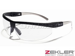 Okulary ochronne ZEKLER 73, szkła bezbarwne, rozmiar M - ZEKLER (380605485)