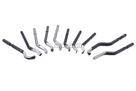 Zestaw 10 ostrzy do gratowania typu S - NOGA BS9999