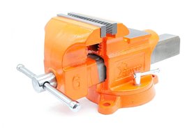 Imadło ślusarskie | szczęki ząbkowane 150 mm | z podstawą obrotową 360° - FORWARD 30606