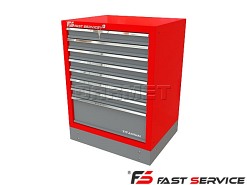 Szafka warsztatowa stojąca z szufladami - FASTSERVICE (T-16)