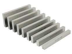 Bloczki równoległościenne | podkładki frezarskie 100 x 4 mm | zestaw 9 par | PF 100/4 - 10/42x9 PB151-1