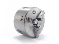 Uchwyt tokarski samocentrujący, żeliwny, 3 - szczękowy: 100MM - (DK11 - 100)