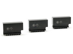 Szczęki jednolite miękkie 250 mm SJM | Komplet 3 szt. | do uchwytów 32**, 35**, 3-szczękowych - BISON-BIAL (398536050600)