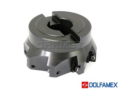 Frez składany nasadzany 100 mm walcowo-czołowy | 8-ostrzowy - 220.699 -100 - DOLFAMEX