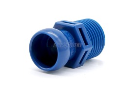 4 segmenty z gwintem zewnętrznym BSPT 1/2", system 1/2" - LOC-LINE (51827)