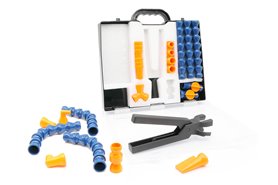 Zestaw przewodów do chłodziwa 6x160 mm | 25 elementów | system 1/2" - DM 4001-12