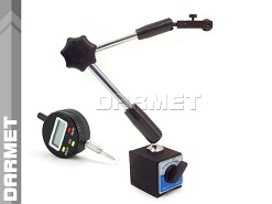Zestaw: CZUJNIK elektroniczny + STATYW MAGNETYCZNY PRZEGUBOWY - DARMET (540-110 / 201 )