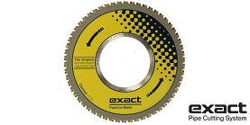 Piła tarczowa widiowa Cermet do cięcia stali nierdzewnej | 155mm / 58 zębów - EXACT CERMET V155