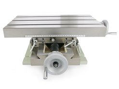 Stół krzyżowy, współrzędnościowy z podstawą obrotową MG-2C - 444 x 254 MM