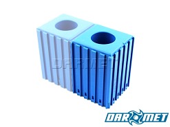 Stojak na narzędzia z chwytem walcowym | 25 mm | kolor niebieski (2011)