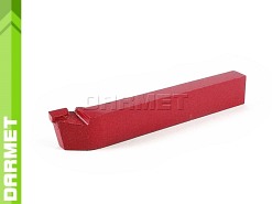 Nóż tokarski boczny wygięty lewy NNBd ISO3 | 25x16 mm | H10 (K10) do żeliwa | DIN 4978 L